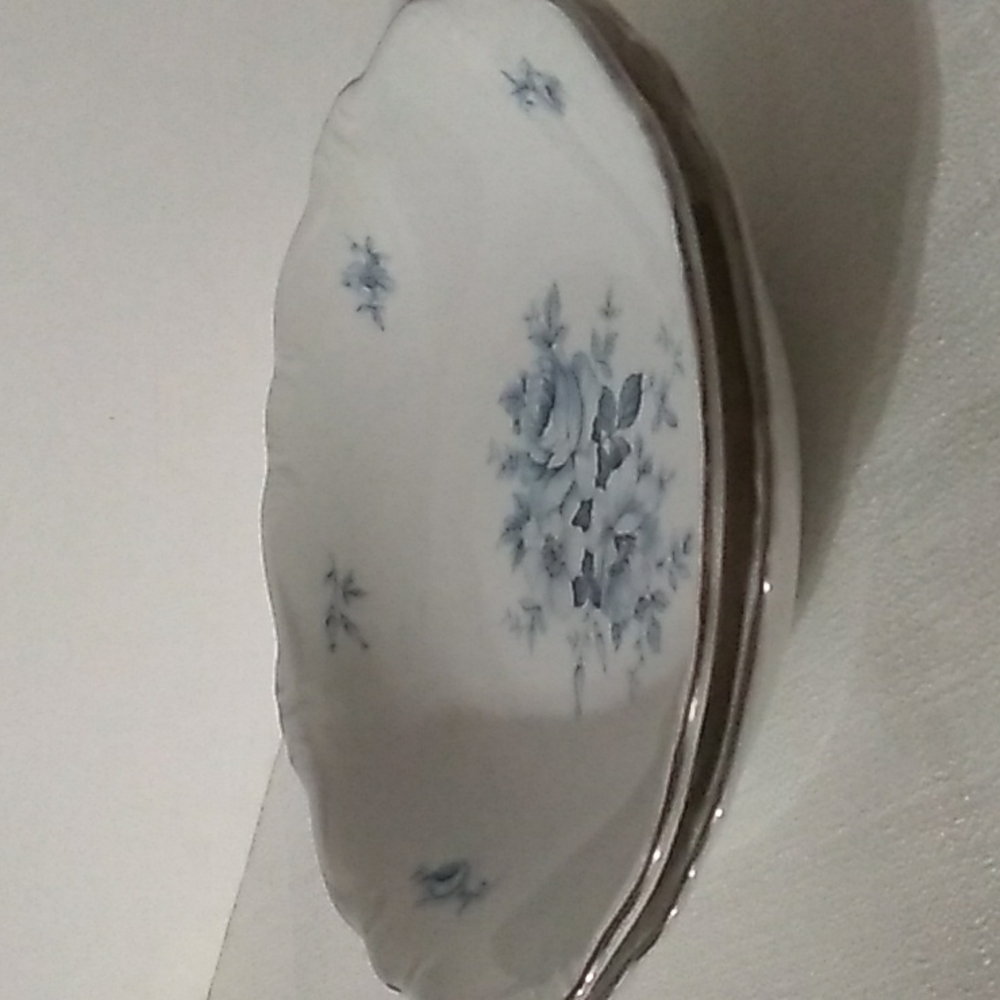 Haviland Bavaria Chippendale ROSAMONDE 2 Coupe Soup Bowls